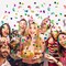 3000 Pieces Birthday Confetti Glitter Foil Happy Birthday Confetti Sprinkles Mixed Cake Balloon Star Confetti for Table Decorations Birthday Party Baby Shower DIY Crafts(60g)